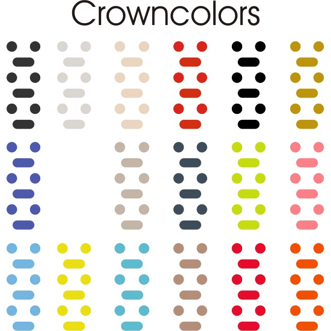 Crown Colors, Watch color dots, apple watch dots